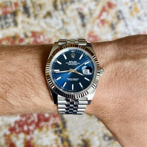 rolex perpetual datejust blue dial|new Rolex Datejust 41 2021.